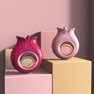 French Kiss Tongue Vibrator - Two Colors Rose and Pink