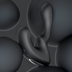 Curling G-Spot Vibrator - Come-Hither Design on Dark Background