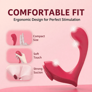 Magnetic Wearable Vibrator - Comfortable Fit Ergonomic Design