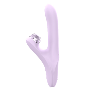 Linglong Thrusting Rotating Bead Vibrator with Suction - product feature highlight