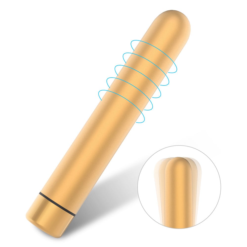 Seed 4 Metal Bullet Vibrator - 9 Speeds, Rechargeable & Waterproof