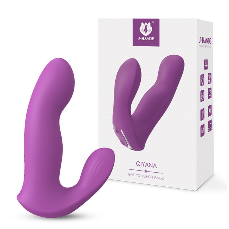 Qiyana App-Controlled Wearable Vibrator — Finger-Motion Tapping