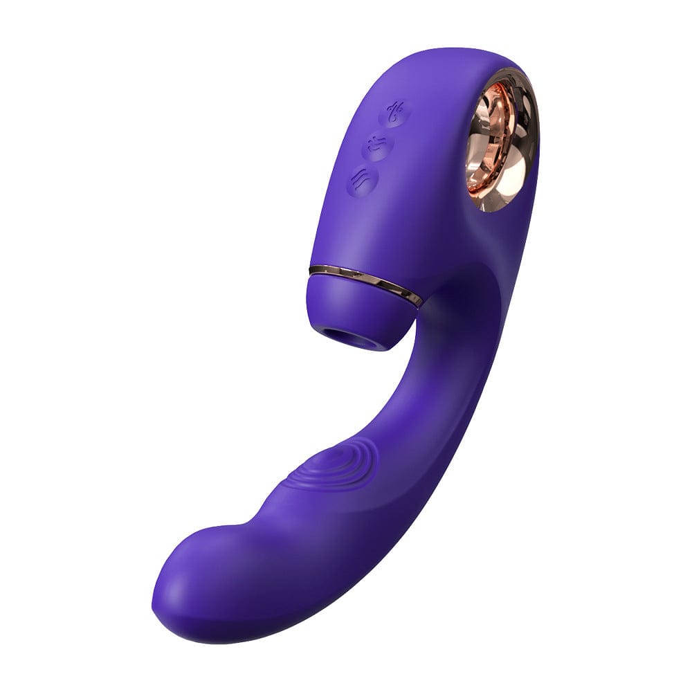 Joanna 4-in-1 Vibrator — Thrust, Tap, Suck & Lick - Image 2