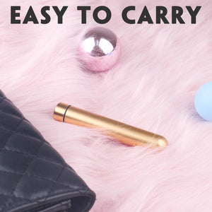 Seed 4 Metal Bullet Vibrator - texture and material detail