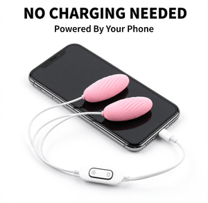 Phone-Powered Mini Vibrator - No Charging Needed