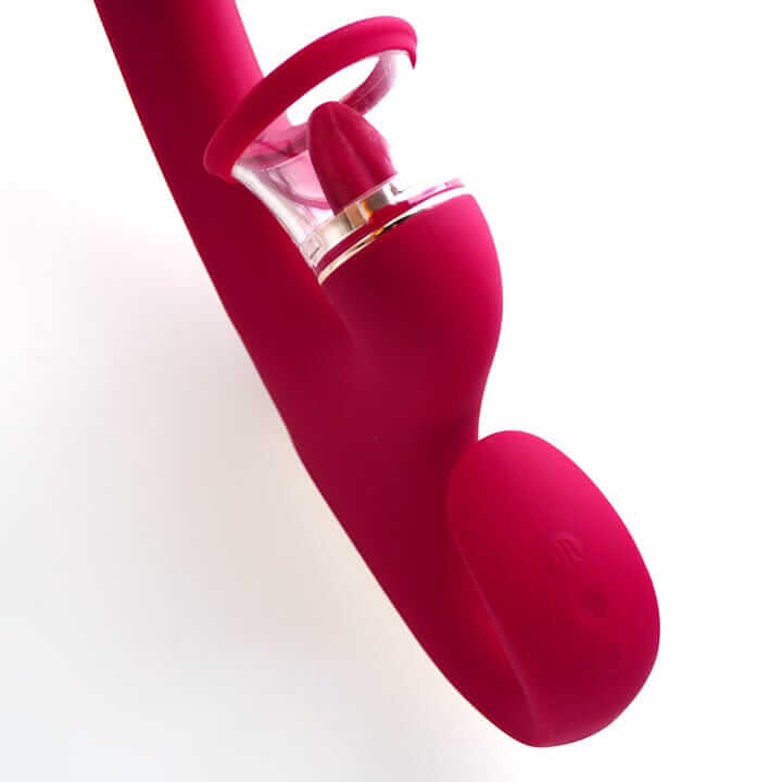 Sandra vibrator clitoral suction head - close up