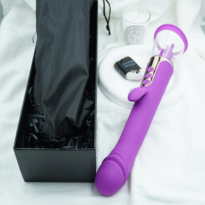 Esther G-spot vibrator - full product view with packaging