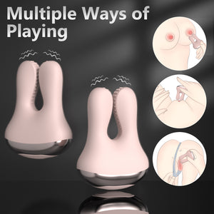 Rabbit Pods ways to play: nipples, clitoris and external stimulation