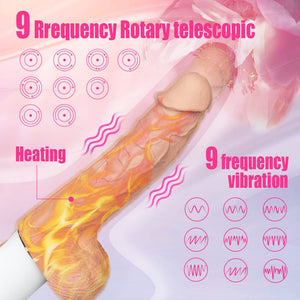 Patton Thrusting Realistic Dildo Machine - texture and material detail
