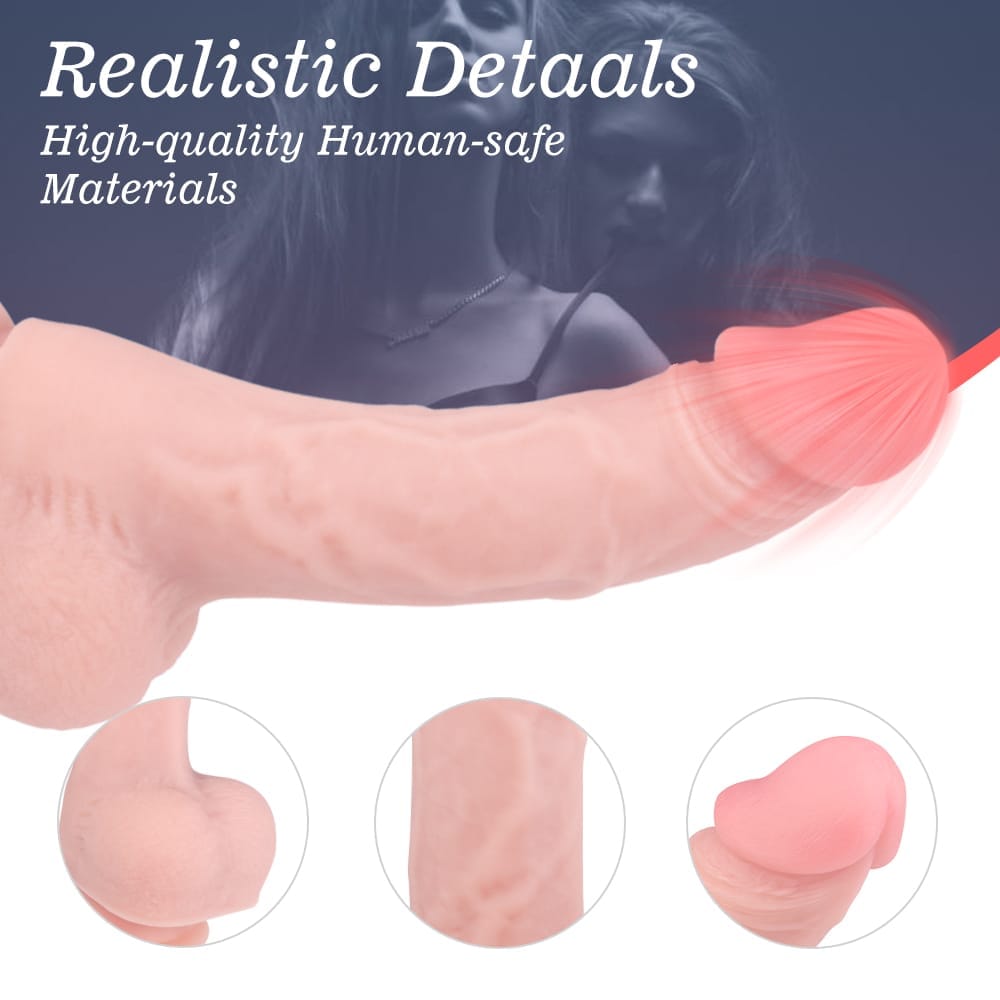 Baron Realistic Dildo — Human-Mold Silicone Suction Cup