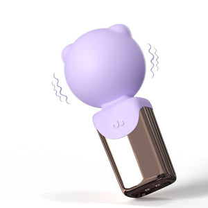 Mini Bear Bullet Vibrator - Purple