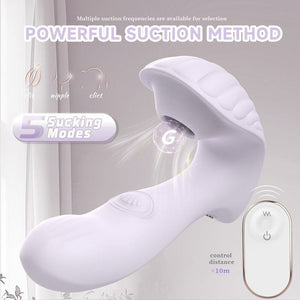 Shell Wearable Egg Vibrator — Suck, Vibe & Tap - Image 5