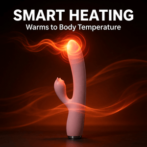 Thrusting Heated Vibrator - Smart Heating Warm Glow