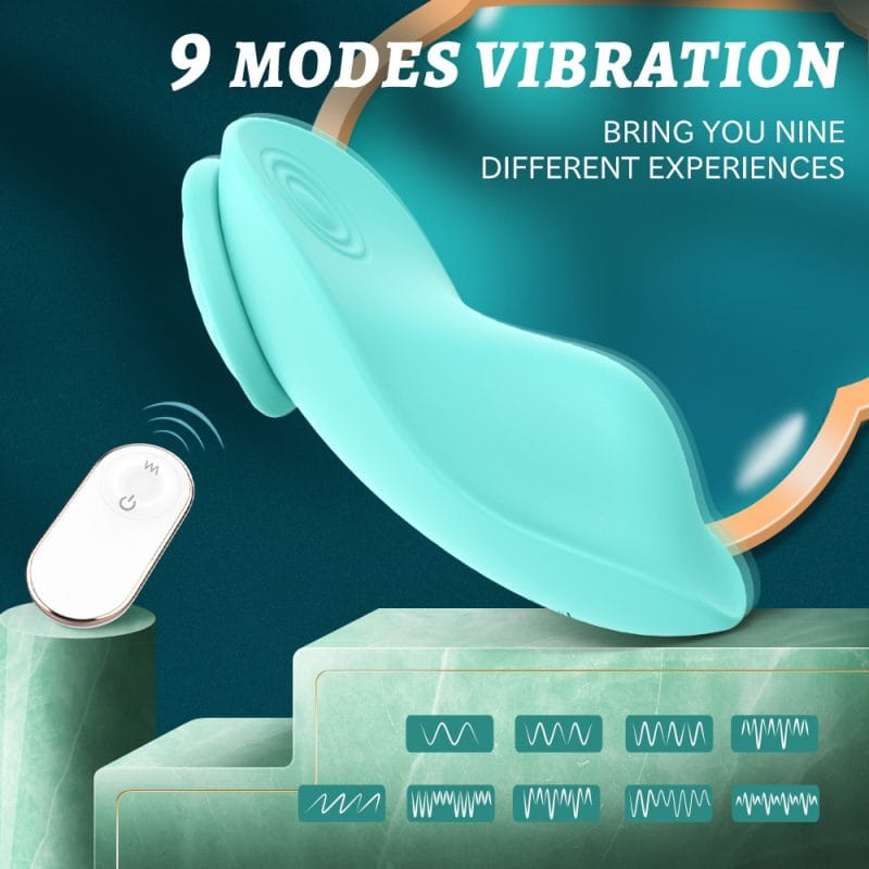 Magnetic Wearable Vibrator - 9 Modes Vibration