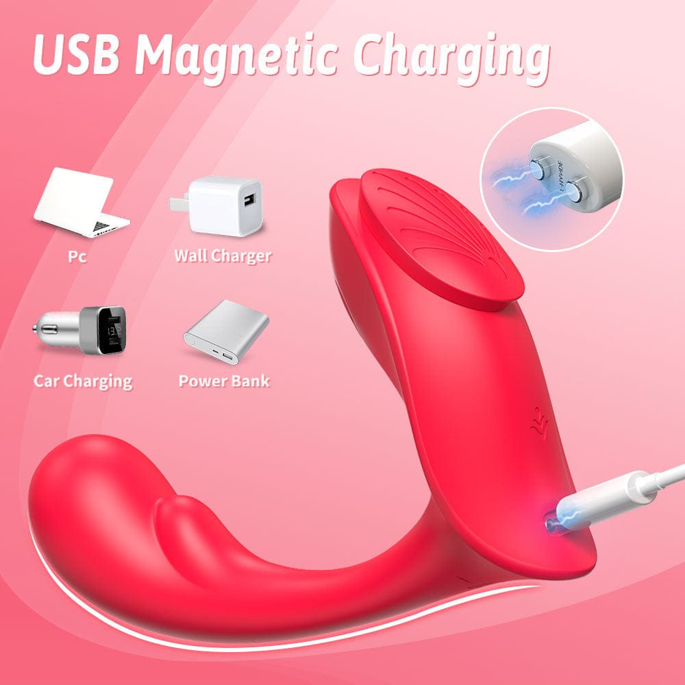 Magnetic Wearable Panty Vibrator with Remote - Image 5
