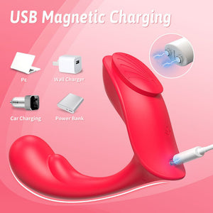 Magnetic Wearable Panty Vibrator with Remote - Image 5
