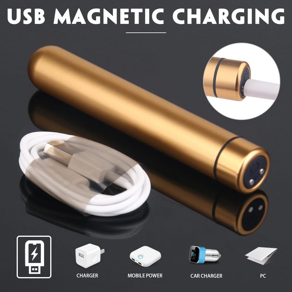 Seed 4 Metal Bullet Vibrator - color variation view