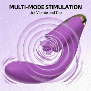 Tapping Vibrator - Multi-Mode Lick Vibrate Tap