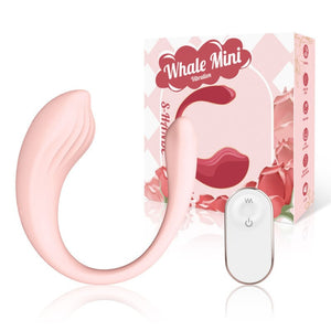 Whale Mini App-Controlled Wearable Vibrator - close-up detail shot