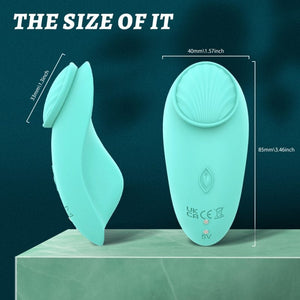 Magnetic Wearable Vibrator - Size Dimensions