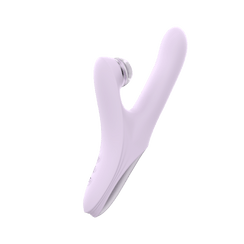 Linglong Thrusting Rotating Bead Vibrator with Suction - main product view