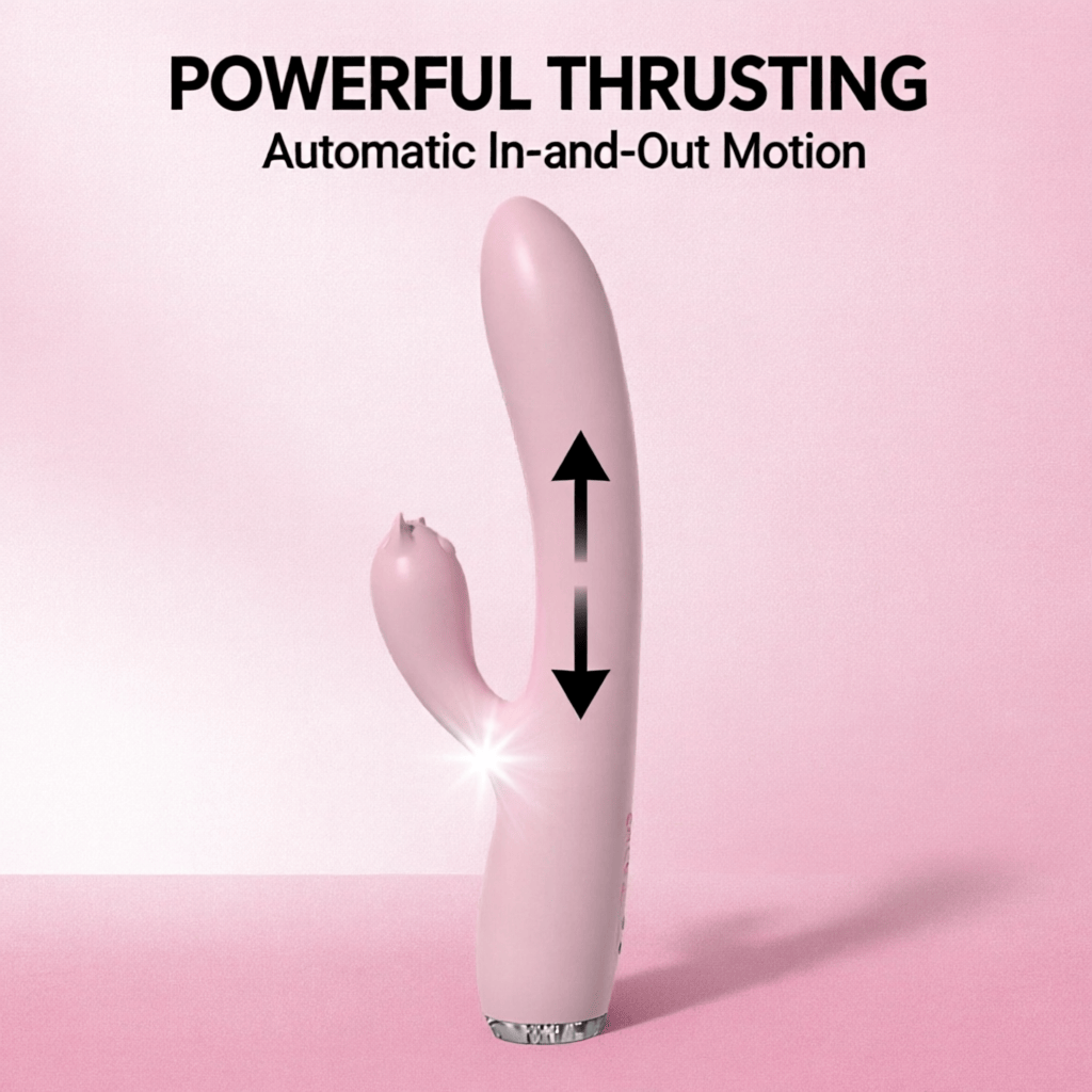 Thrusting Heated Vibrator - Powerful Thrusting Motion
