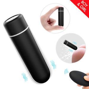 Seed Remote Control Bullet Vibrator in matte black with wireless remote — LuvlyPlay