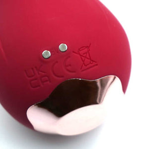 Rose vibrator - tongue tip stimulation detail