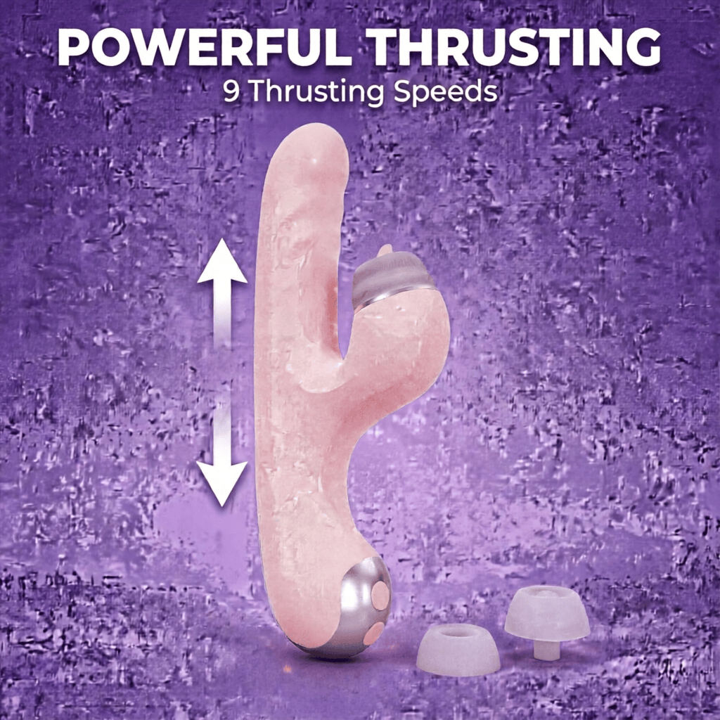 5-in-1 Thrusting - Powerful Thrusting 9 Speeds