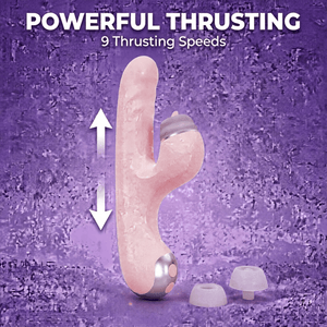 5-in-1 Thrusting - Powerful Thrusting 9 Speeds