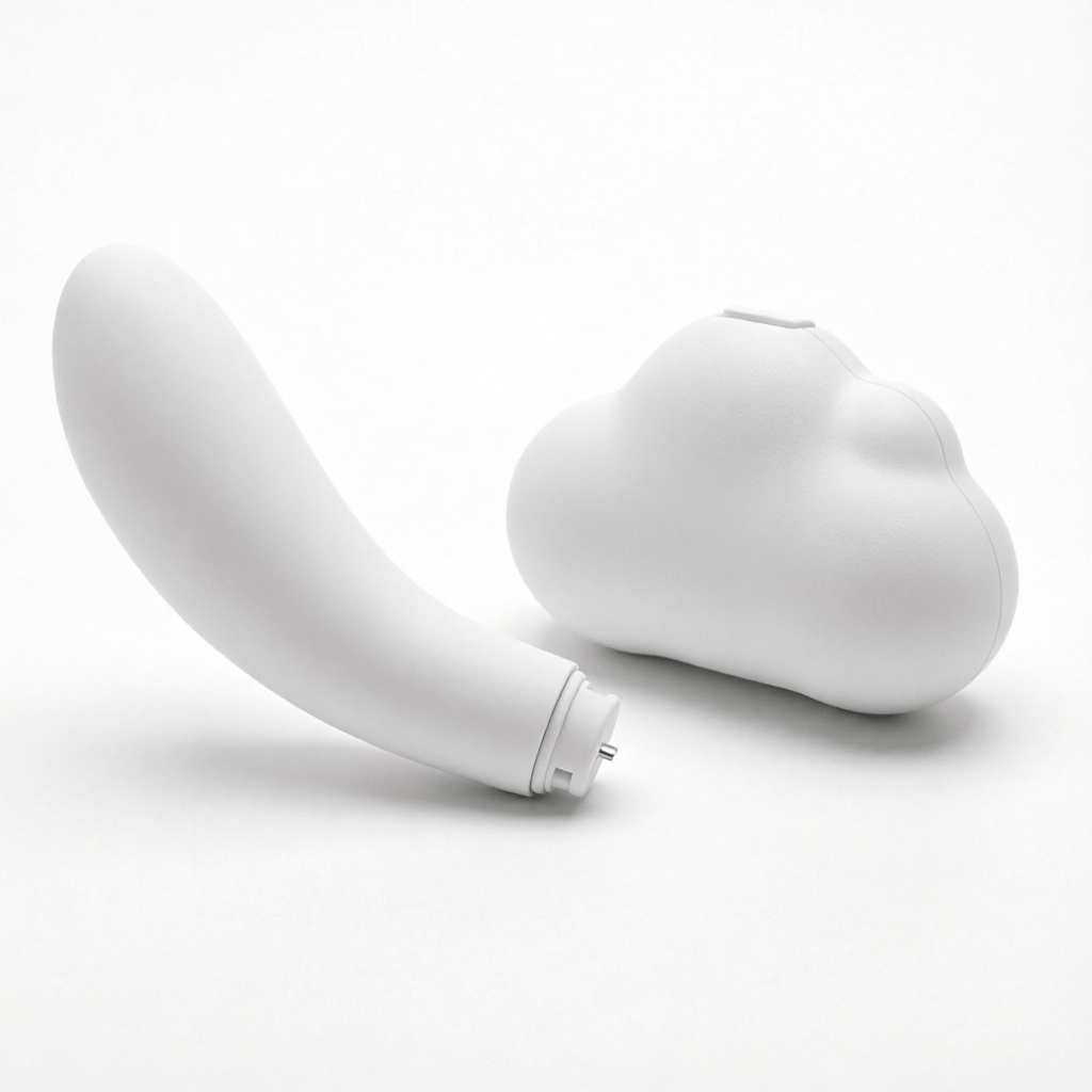 PUPU Cloud Sucking Vibrator - Quality White Background