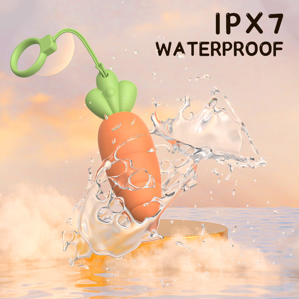 Carrot mini vibrator IPX7 waterproof