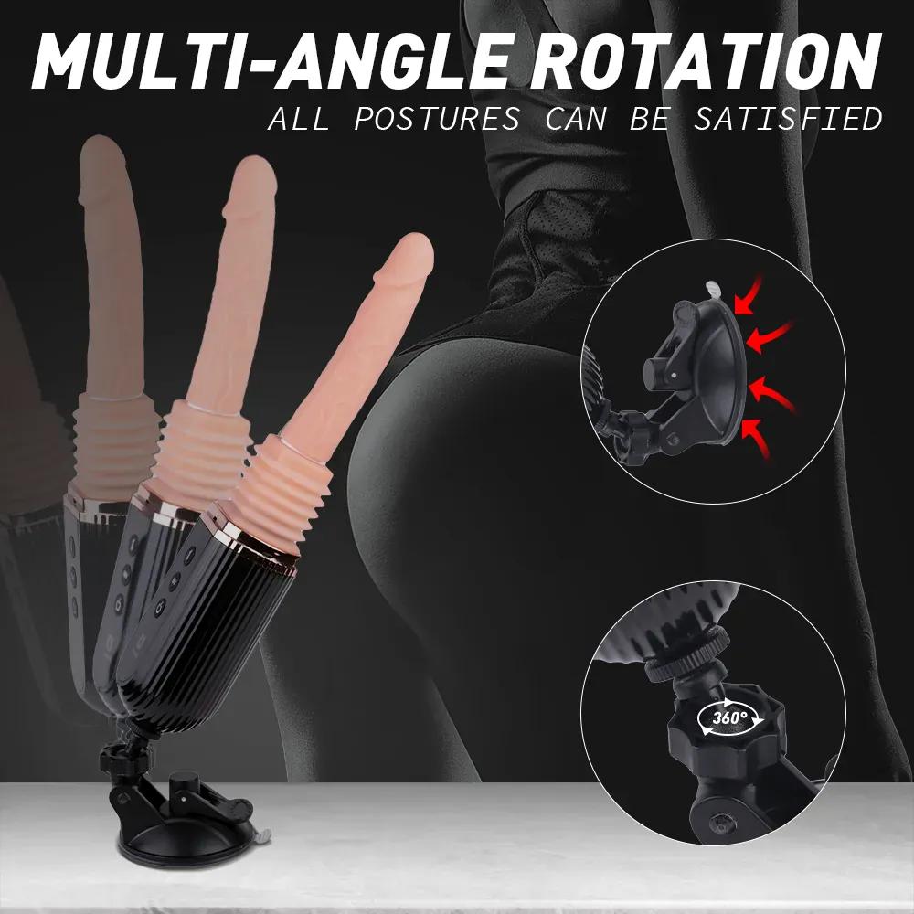 Gatling Compact Thrusting Dildo Machine - product feature highlight