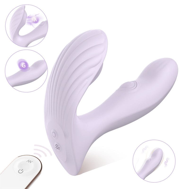 Shell Wearable Egg Vibrator — Suck, Vibe & Tap - Image 2